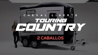 REVIEW Remolque para 2 caballos TOURING COUNTRY Cheval Liberté [upl. by Mayes]