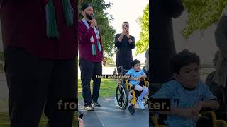 Motaz Azaiza and Omar Suleiman Join UNRWA Dallas Gaza 5K [upl. by Cassil819]