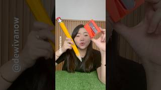 Kirain rautan buat pensil raksasa dewivanow penaraksasa pensiljumbo giantpencil sharpener [upl. by Waldack]