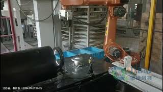 Automatic surface and size inspection robot system for the tundish nozzle metallurgy refractory [upl. by Iaka]