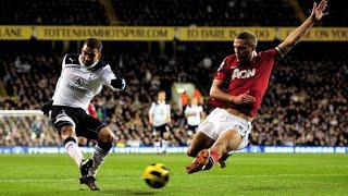 Vidic bad tackle ever in football vs Kyle walker 😠 [upl. by Runck]