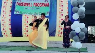 RemixDance performed by puja bhandari kabita saud Deepika thapa rmeschool farewell programme2079 12 [upl. by Stine]