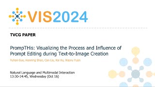 PrompTHis Visualizing the Process and Influence of Prompt Editing during TexttoImage Creation [upl. by Artenek610]