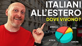 ITALIANI ALL’ESTERO Dove vivono Ecco i luoghi più richiesti [upl. by Yro]