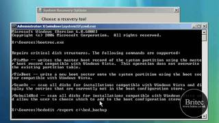 How to use the Bootrecexe tool to repair startup issues in Windows [upl. by September90]