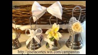 Campanitas de Recuerdo para boda [upl. by Mount]