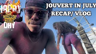 JOUVERT IN JULY VLOG  GRENADA CARNIVAL 2024 [upl. by Enitsua]