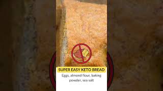 SUPER EASY KETO BREAD  LOW CARB  No Sugar [upl. by Mcconnell]