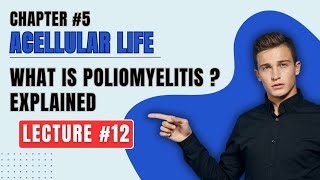 what is poliomyelitis very easy explanation chapter 5 class 11th lacture 12 [upl. by Ennail]