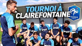 LE VINSKY FC JOUE À CLAIREFONTAINE Tournoi [upl. by Alyose]