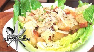 How to make Caesar Salad  Video Recipe [upl. by Suez]