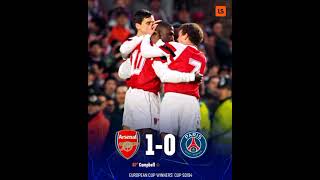 Arsenal still unbeaten against PSG [upl. by Lubow414]