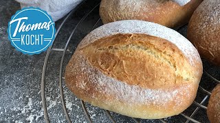 Brötchen im Schlaf backen  einfach und stressfrei [upl. by Ixel]