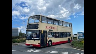 Shoreline Suncruiser 46 SN04AEY on a service 555 to Filey [upl. by Rockey]