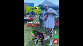 REPLICON LIVE 7524  special guest SHAPE plus TRUMP  EMINEM  GOTJ NEWS tons of new music amp more [upl. by Nations]