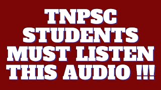 TNPSC ASPIRANTS MUST WATCH 2024 group4 group2 group1 tnpscexam tnpscgroup4 group4 [upl. by Grand]