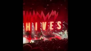 The Hives live in London at the Hammersmith Eventim Apollo on Saturday 13th April 2024 [upl. by Aicelaf]