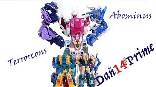 Terrorcons  Combine to Form Abominus [upl. by Wylen]