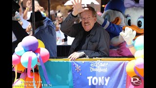 Disneyland D23 Day Cavalcade Featuring Disney Legends 23 Characters and Disneyland Band [upl. by Diandre]