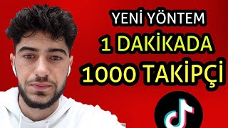 TİKTOK TAKİPÇİ HİLESİ  1 DAKİKADA 1000 TAKİPÇİ YENİ YÖNTEM 2024 [upl. by Hinda]