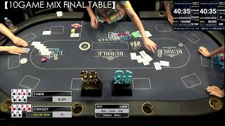 【10GAME MIX FINAL TABLE】 [upl. by Cathlene479]