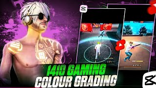 1410 Gaming Colour Grading Tutorial In Capcut  FreeFire Montage Shorts Editing Tutorial 🔥 [upl. by Isherwood]