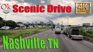 4K Scenic Drive  Nashville TN  June 2024 [upl. by Nawtna]