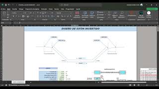 DISEÑO DE SIFÓN INVERTIDO ESTRUCTURAS HIDRAÚLICAS [upl. by Tarsuss]