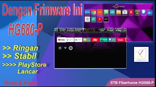 Cara Flash STB Hg680p Fiberhome  Firmware ringan dan Tanpa Donasi [upl. by Niak]