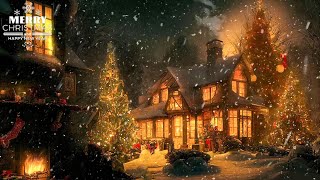 Peaceful Instrumental Christmas Music  Relaxing Christmas music quotSnowy Christmas Nightquot [upl. by Caves35]