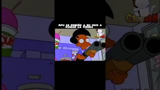 El Hijo de Apu Vs Ladrones 🤣 thesimpsons homersimpson humor shorts shortsfeed shortsviral [upl. by Gambrell]