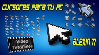 Como Descargar Los Mejores Cursores Y Punteros Para Tu PC [upl. by Telrats870]