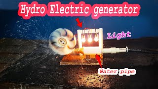 Free energy water wheel  Electricity generator  hydro power generator homemade [upl. by Penman626]