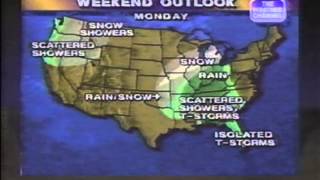 Wayback Playback  The Weather Channel  Full Hour  Dec 14 1995 12am1am [upl. by Dalohcin]