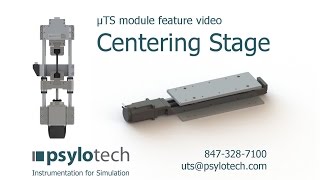 µTS Module Series Centering Stage [upl. by Yesdnyl]