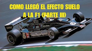 Como llegó el efecto suelo a la F1 parte 3 🏎️💨🧐🤔 [upl. by Baler612]