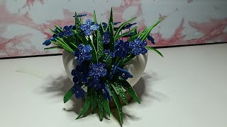 woooowww simple flower vase making video creative arkpleasesubscribe [upl. by Rempe960]