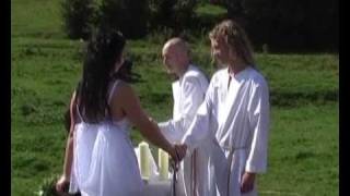 The Handfasting of Hannah amp dean pagan wedding Part 2 [upl. by Artimas]