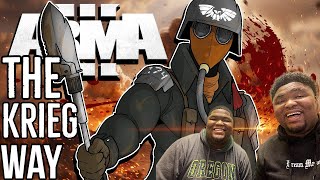 The Siege of Vraks Fought by Idiots  Arma 3 WARHAMMER 40K  REACTION [upl. by Offen]