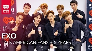 EXO on American Music  Inspiration to Fans  Exclusive Interview [upl. by Sumner631]