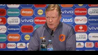 Ronald Koeman Pre Match Press Conference Netherlands vs Turkey [upl. by Chiarra]