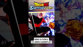 New Ui Goku VS Jiren Gameplay  Dragon Ball Sparking Zero [upl. by Ludovico54]