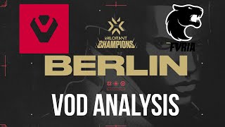 VOD ANALYSIS GAME 1 SEN VS FUR VCT  VALORANT CHAMPIONS [upl. by Coombs]