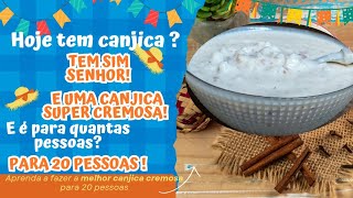 Canjica para 20 pessoascanjicacremosa canjicademilho canjica receitafácilerapidacomidatipica [upl. by Ardith622]