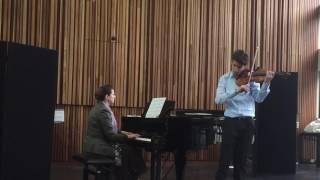 Wieniawski polonaise no1 Ddur  Leon Blekh [upl. by Yancy]