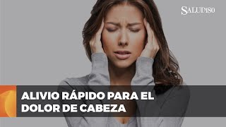 ✅ 10 remedios EFECTIVOS para aliviar el DOLOR DE CABEZA rápidamente  Salud180 🌿 [upl. by Eedahs913]