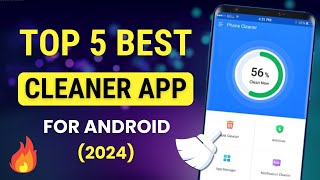 Top 5 Best Free Cleaner Apps For Android Of 2024 🔥 [upl. by Christabella]