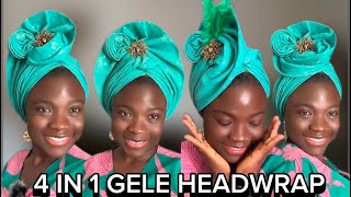 The Art Of Gele A Step by Step Tying Tutorial [upl. by Ennaed190]