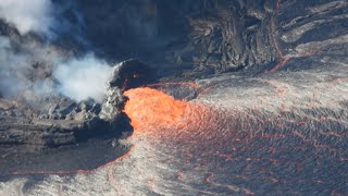 Kīlauea Summit Eruption Feb 11 2021 [upl. by Lonyer]