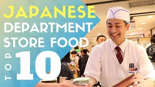 Japanese Department Store Food Top 10 at Tokyo Shibuya Tokyu Food Show [upl. by Odlabso]